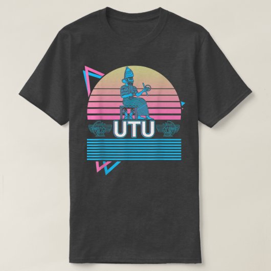 宇都古代神シュメール神話の神 Tシャツ (デザイン正面)