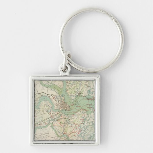 守りのチャールストン キーホルダー (正面)