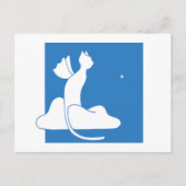 守り猫 ポストカード (正面)