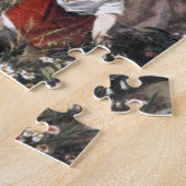 守り神および子供のヴィンテージの塗ること ジグソーパズル (側面)