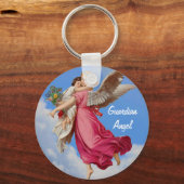 守り神および子供感動的なKeychain キーホルダー (正面)