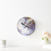 守り神の柱時計 ラウンド壁時計 (ホーム)