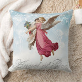 守り神の祈りの言葉を持つヴィンテージの宗教子供 クッション (ブランケット)