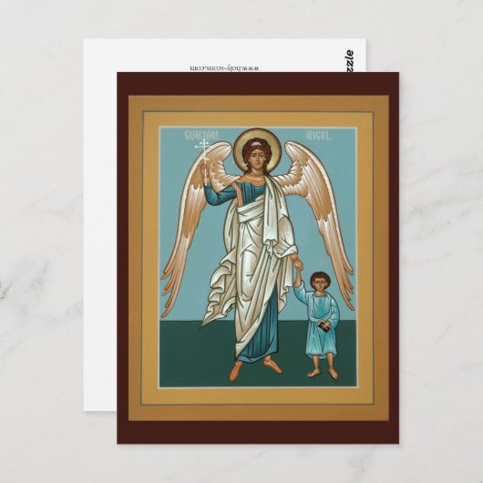 守り神の祈りの言葉カード ポストカード (正面/裏面)