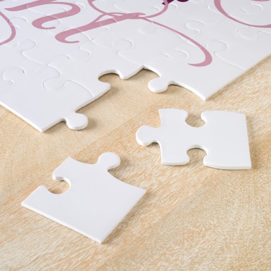 守り神の祈りの言葉 ジグソーパズル (側面)