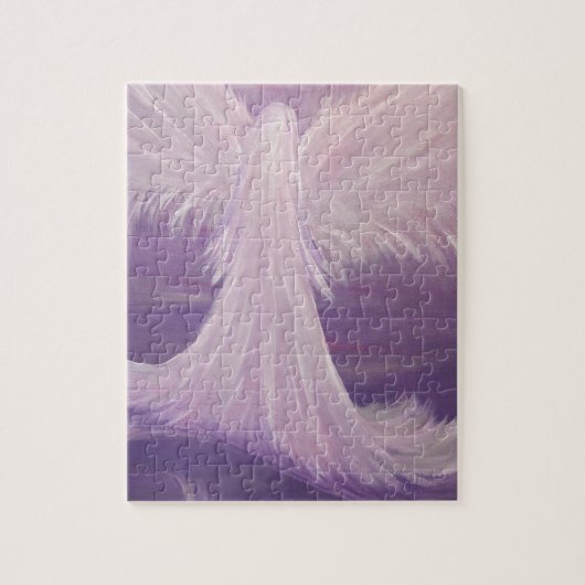 守り神の絵画 ジグソーパズル (縦)