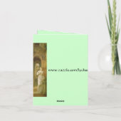 守り神のnotecard カード (裏面)