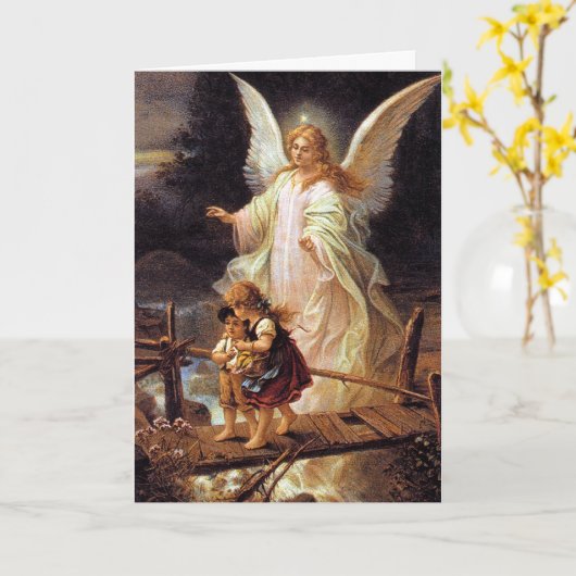 守り神 カード (黄色い花)