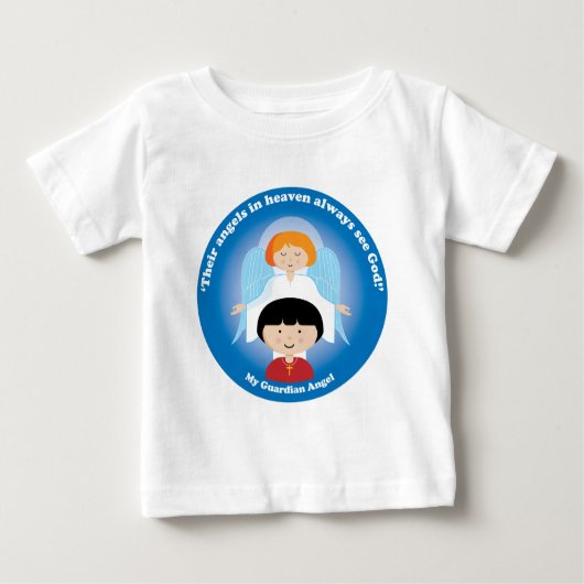 守り神 ベビーTシャツ (正面)