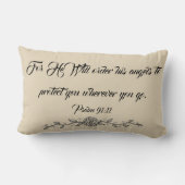 守り神 ランバークッション (裏面)