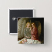 守り神 缶バッジ (正面&裏面)