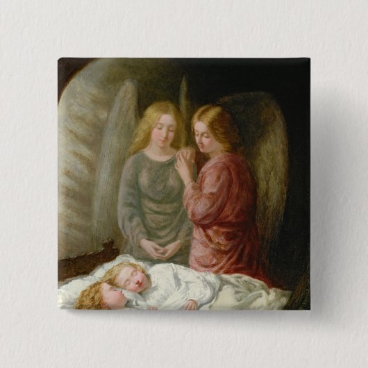 守り神 缶バッジ (正面)