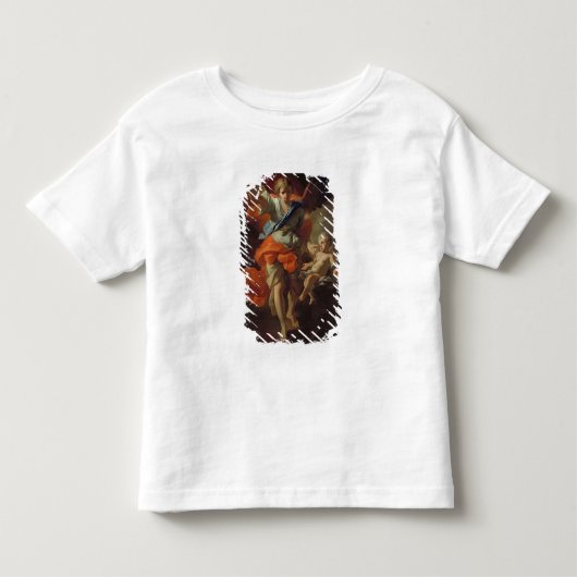 守り神、c.1685-94 トドラーTシャツ (正面)