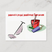 守衛室サービス名刺 名刺 (裏面)