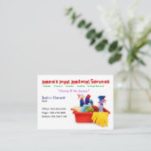 守衛室サービス名刺 名刺 (スタンド正面)