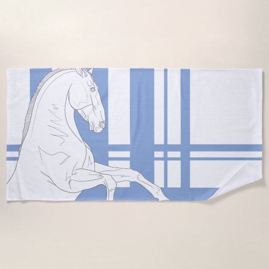 守護する種馬 ビーチタオル (正面)