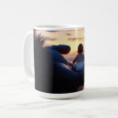 守護の夜明け コーヒーマグカップ (正面左)
