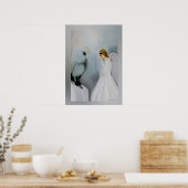 守護天使とフクロウ ポスター (キッチン)