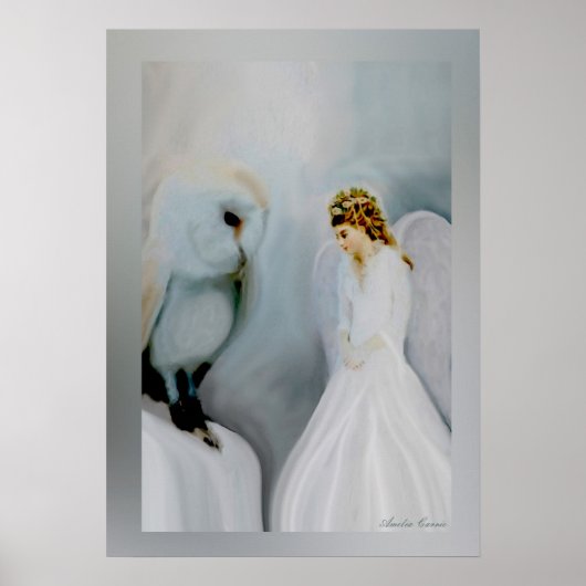 守護天使とフクロウ ポスター (正面)