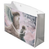 守護天使と子祈供が一緒に ラージペーパーバッグ (裏面アングル)