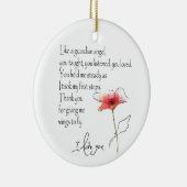 守護天使のようなオーナメント セラミックオーナメント (右)