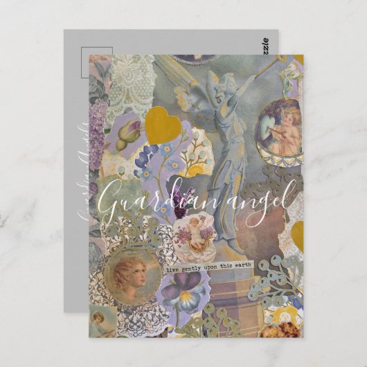 守護天使の保護ポストカード ポストカード (正面/裏面)
