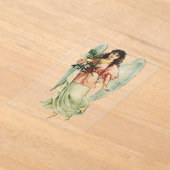 守護天使の神聖な監視と恵みの芸術 アクリル招待状 (レイダウン)