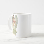 守護天使の神聖な監視と恵みの芸術 コーヒーマグカップ (正面左)