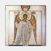 守護天使キリスト教の正教会アイコン マグネット (正面)