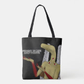 守護天使与えの勇気付けられる トートバッグ (裏面)