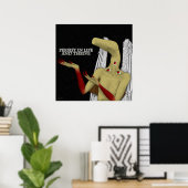 守護天使与えの勇気付けられる ポスター (ホームオフィス)