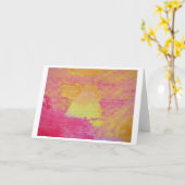 守護天使 カード (黄色い花)