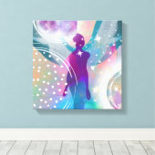 守護天使 キャンバスプリント (インサイチュ (ウッドフロア))