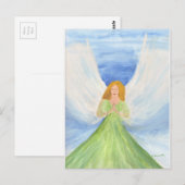 守護天使 キリスト教 精神的 宗教的 ポストカード (正面/裏面)