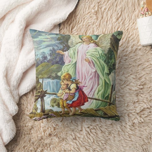 守護天使 クッション (ブランケット)