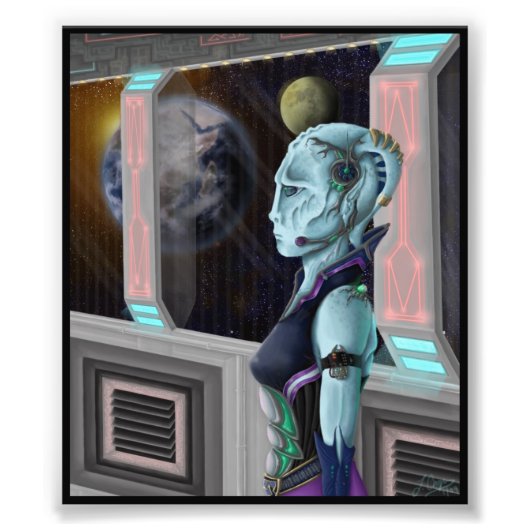 守護天使 フォトプリント            (正面)