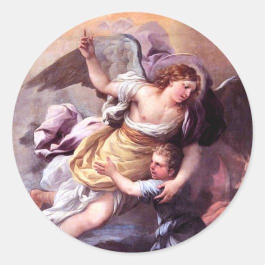 守護天使 ラウンドシール (正面)