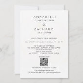 *~* 守護天使 ヴィクトリアン QR フォト AR6 返信 結婚式 招待状 (裏面)