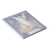 守護天使、子供と橋 ノートパッド (アングル)