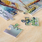 守護天使、子供、橋と詩 ジグソーパズル (側面)