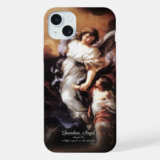 守護天使 iPhoneケース (裏面)