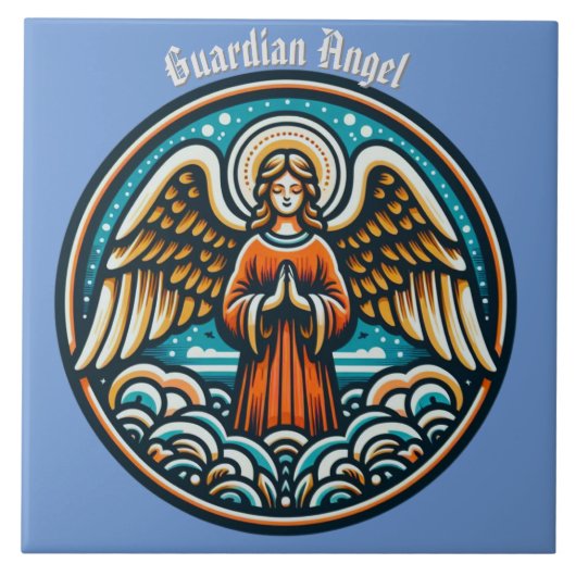 守護神祈使 タイル (正面)