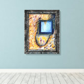 守護者 キャンバスプリント (インサイチュ (ウッドフロア))