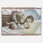 守護聖ヨセフ スローブランケット (正面)
