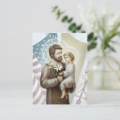 守護聖ヨセフ ポストカード (スタンド正面)