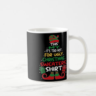安いおもしろいクリスマスセーター　ユーモラスなXmas メンズ レディース コーヒーマグカップ