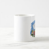 安いおもちゃの離れ手のマグ コーヒーマグカップ (中央)