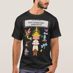 安いアニメーションソフト Tシャツ