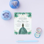 安いグリーン金ゴールドフローラグラムプリンセスキンセアニラ チラシ (シングル)