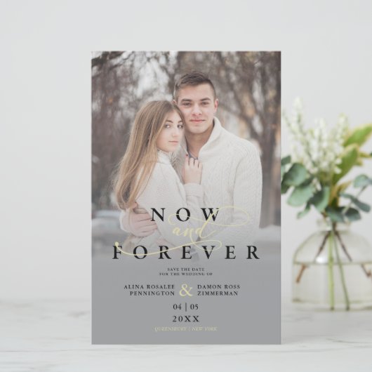 安いグレーグラデーエレガントションの写真ス結婚クリプト (スタンド正面)